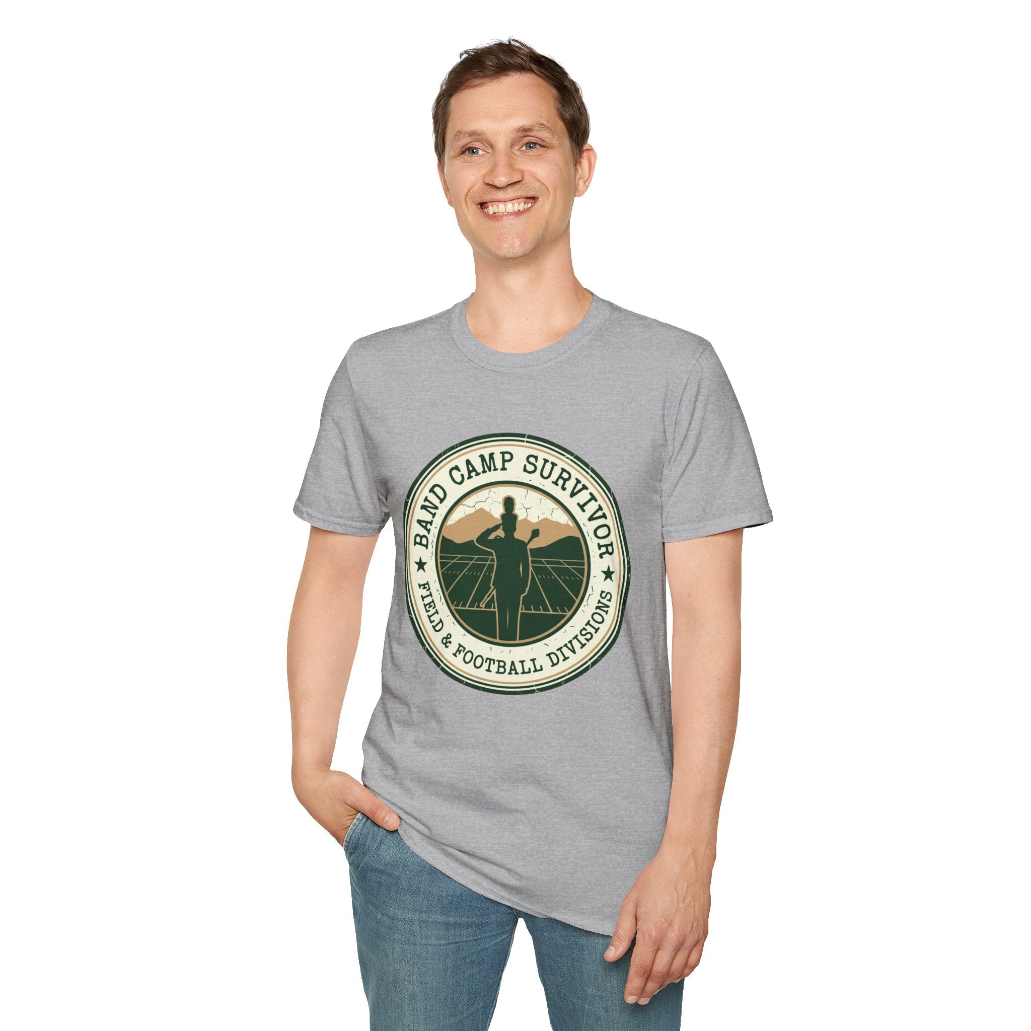Band Camp Survivor Field and Football Division T-shirt