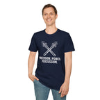 Precision Power Percussion Crossed Drumstick T-shirt