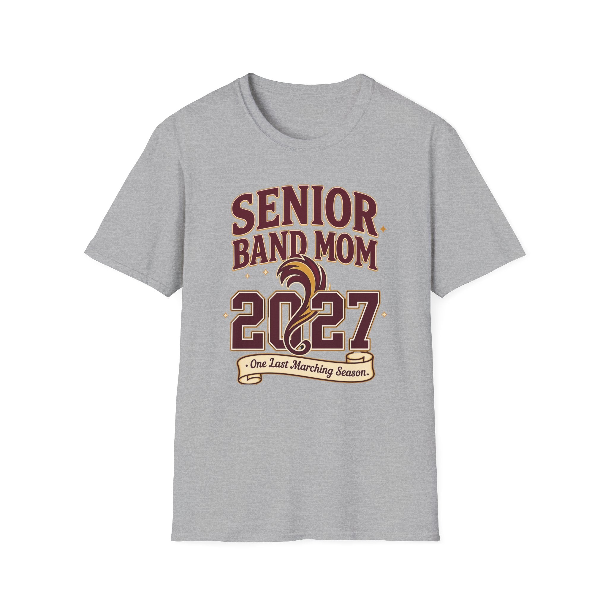 Senior Band Mom 2027 One Last Marching Season T-shirt