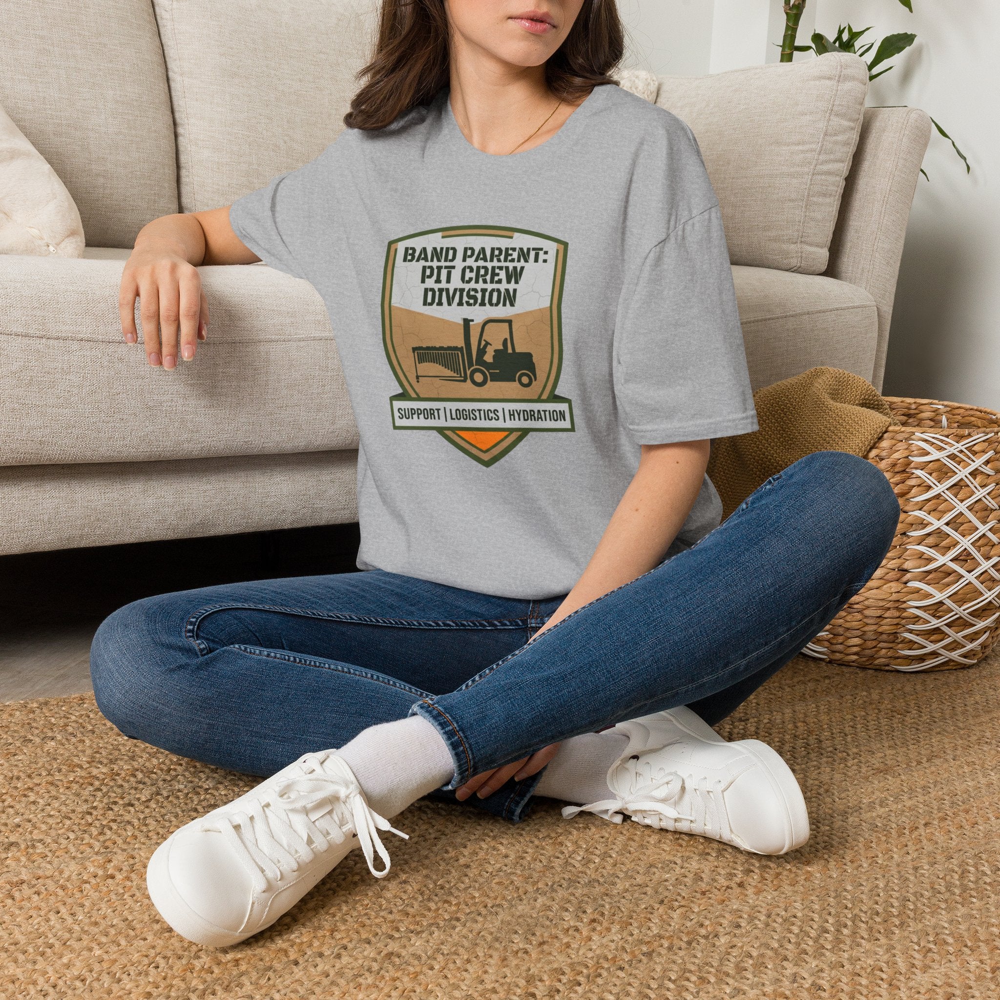 Band Parent Pit Crew Division T-shirt