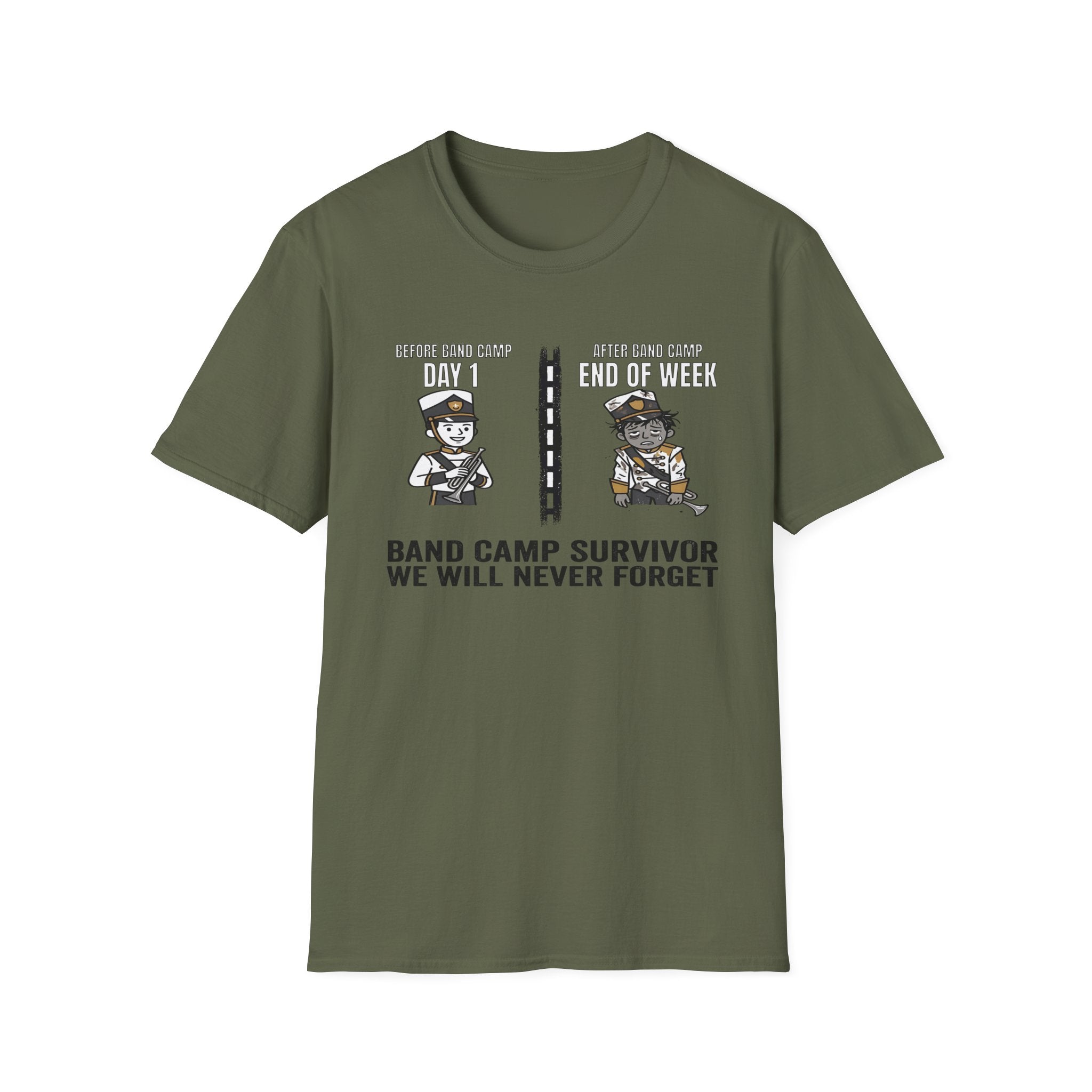 Before and After Band Camp T-shirt