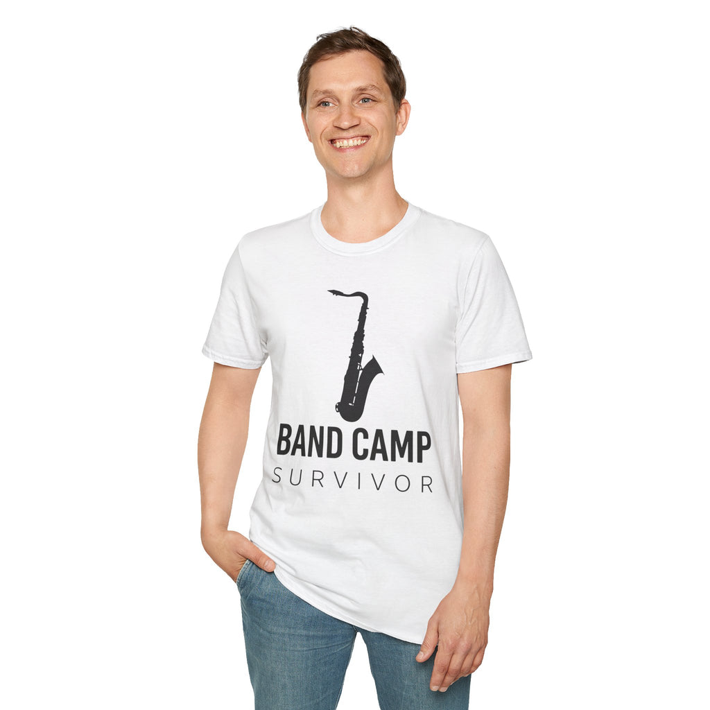 Band Camp Survivor Saxophone T-shirt