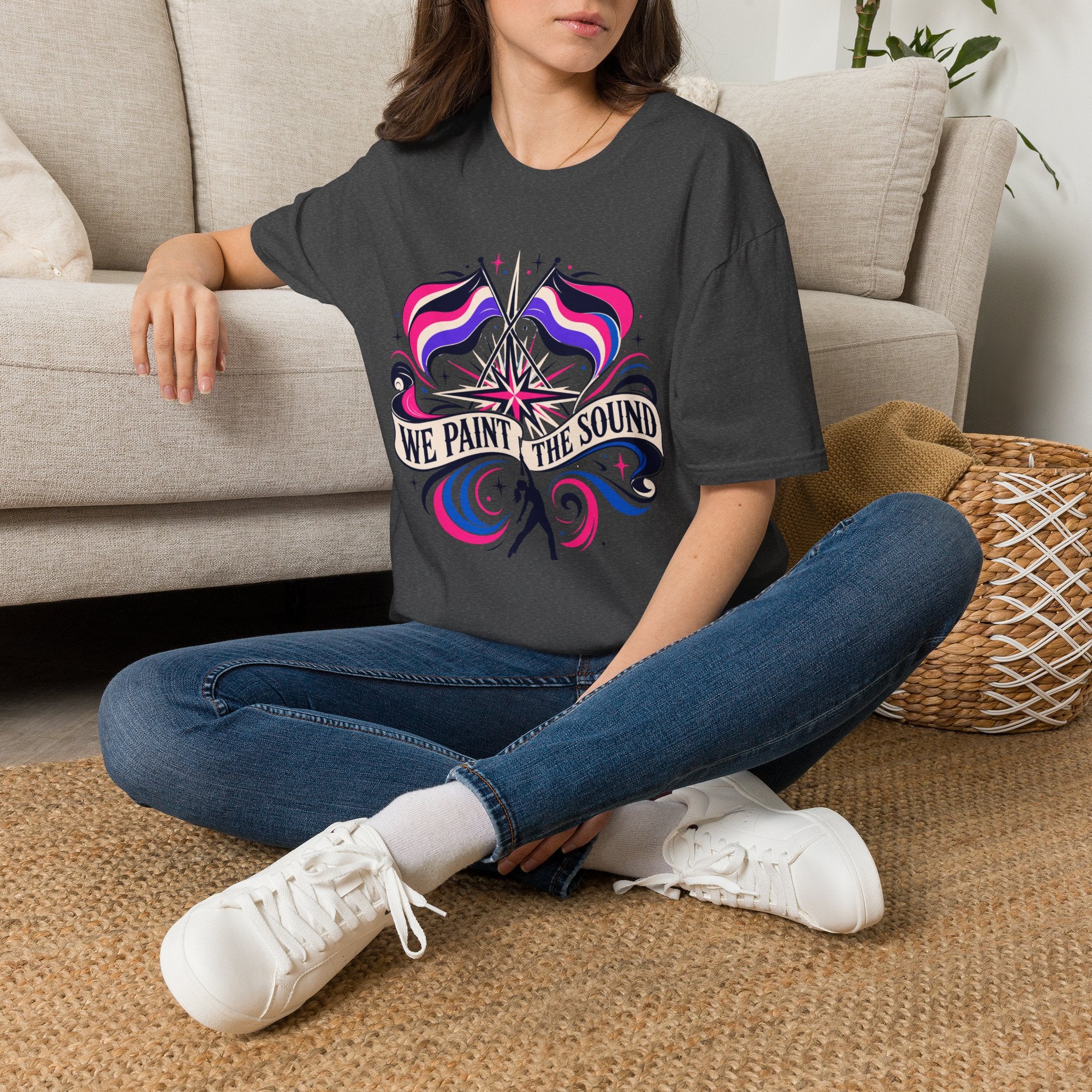 We Paint the Sound Bright Colored T-shirt