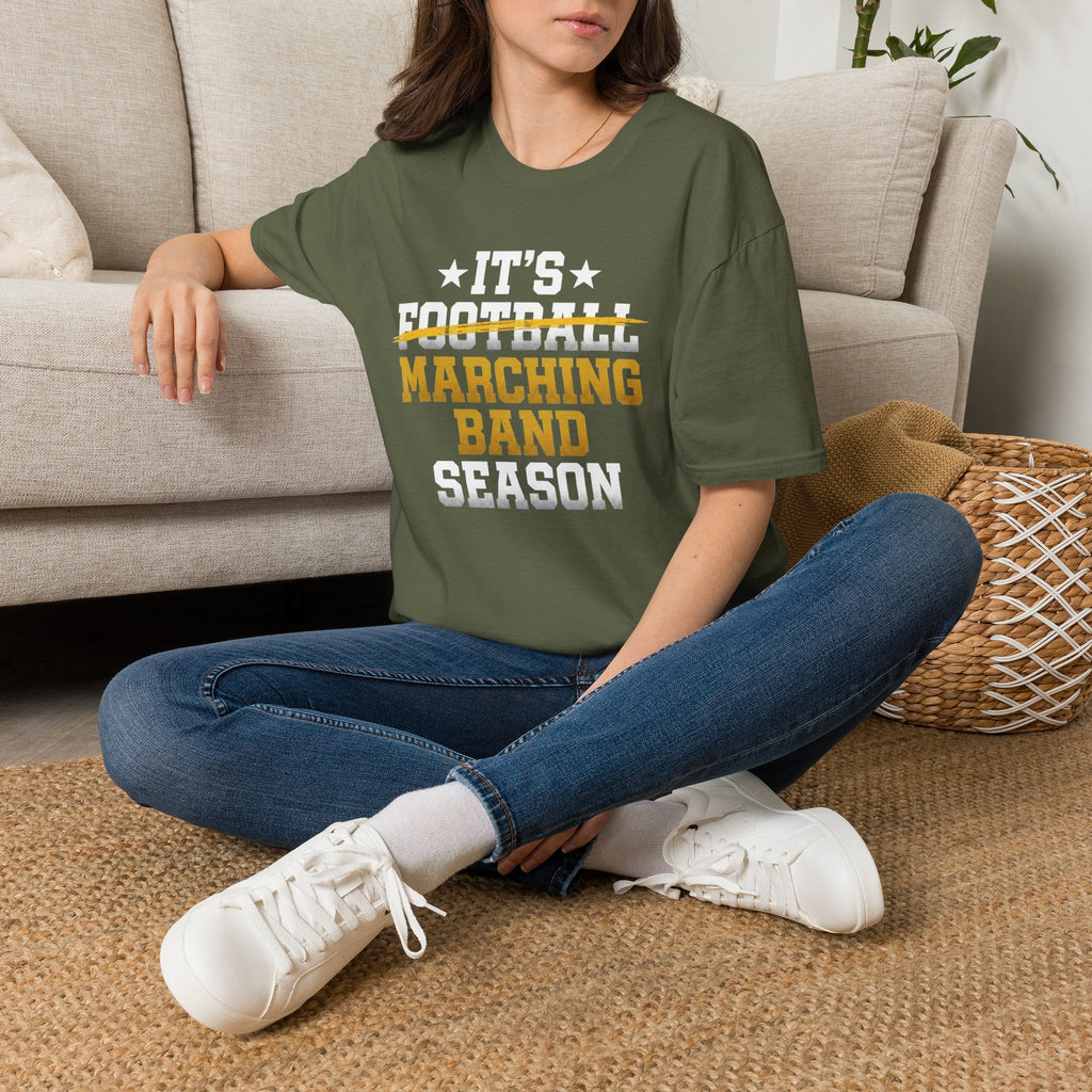 Its Football Marching Band Season T-shirt