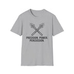 Precision Power Percussion Crossed Drumstick T-shirt