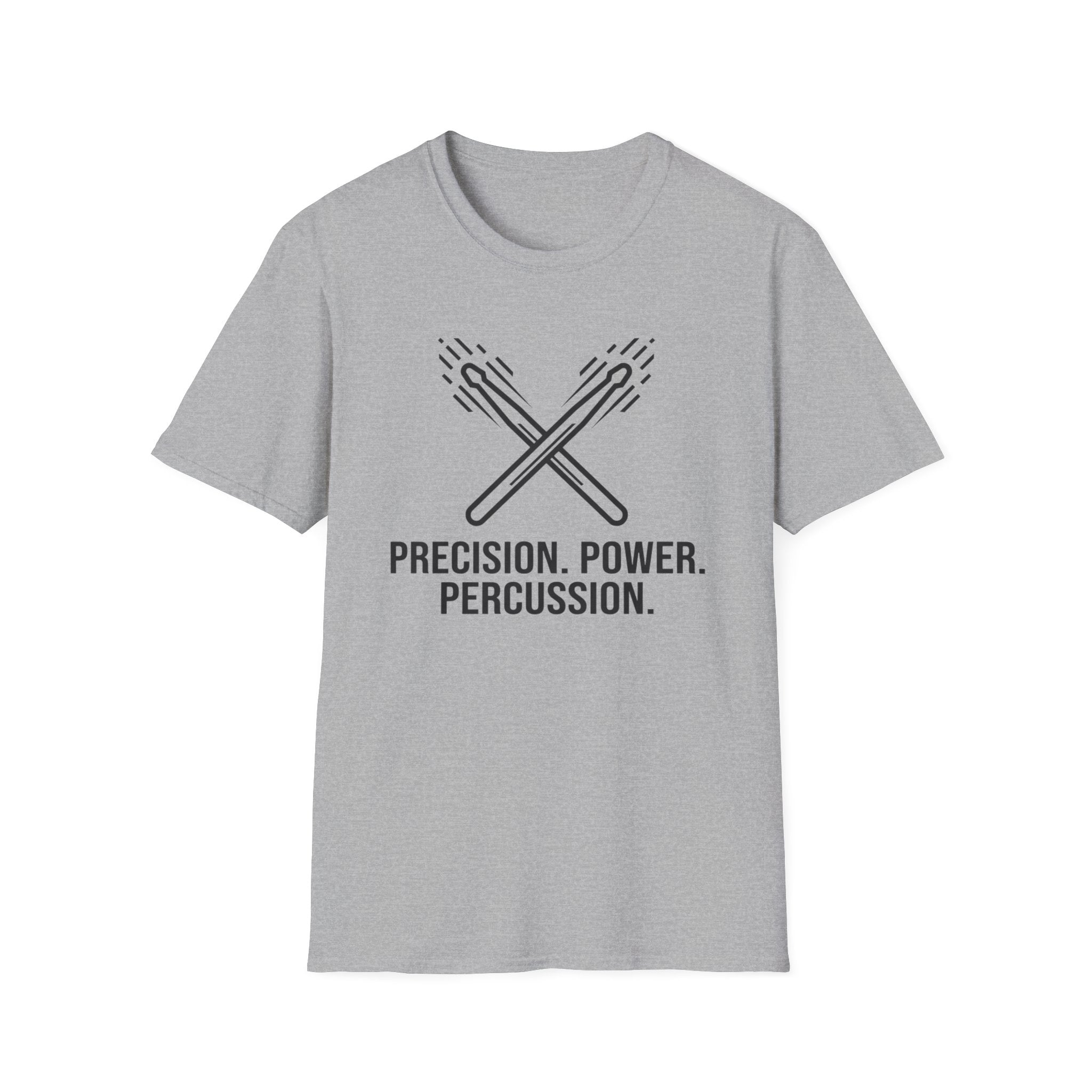 Precision Power Percussion Crossed Drumstick T-shirt