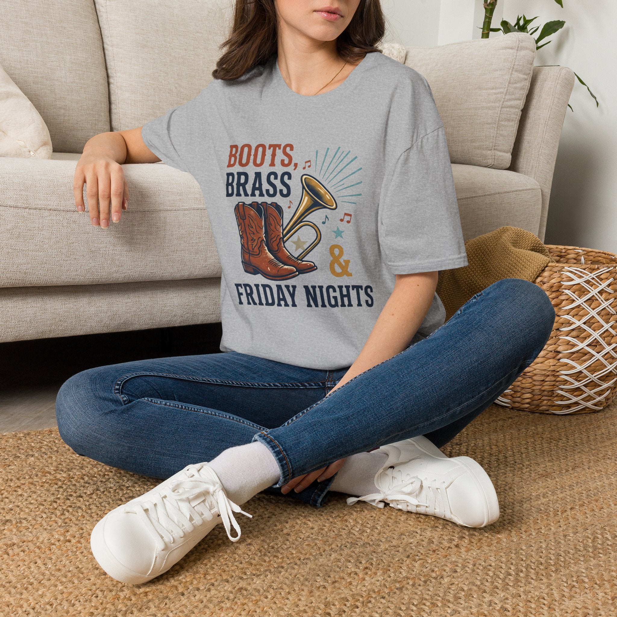 Boots Brass and Friday Nights T-shirt