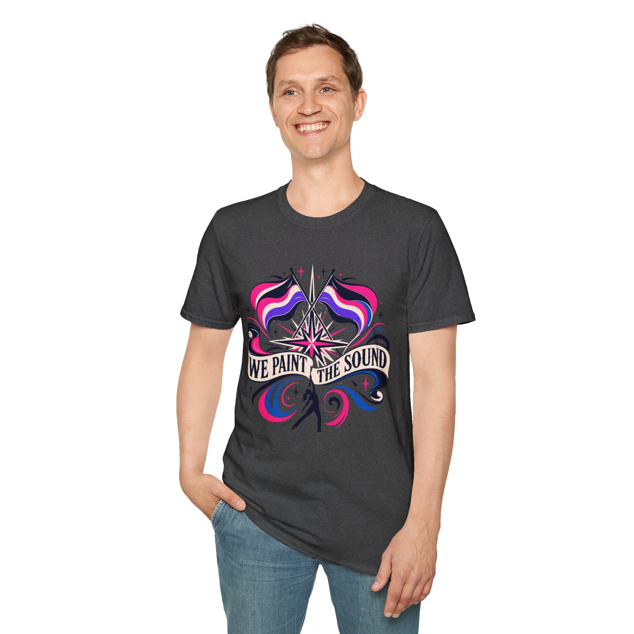 We Paint the Sound Bright Colored T-shirt