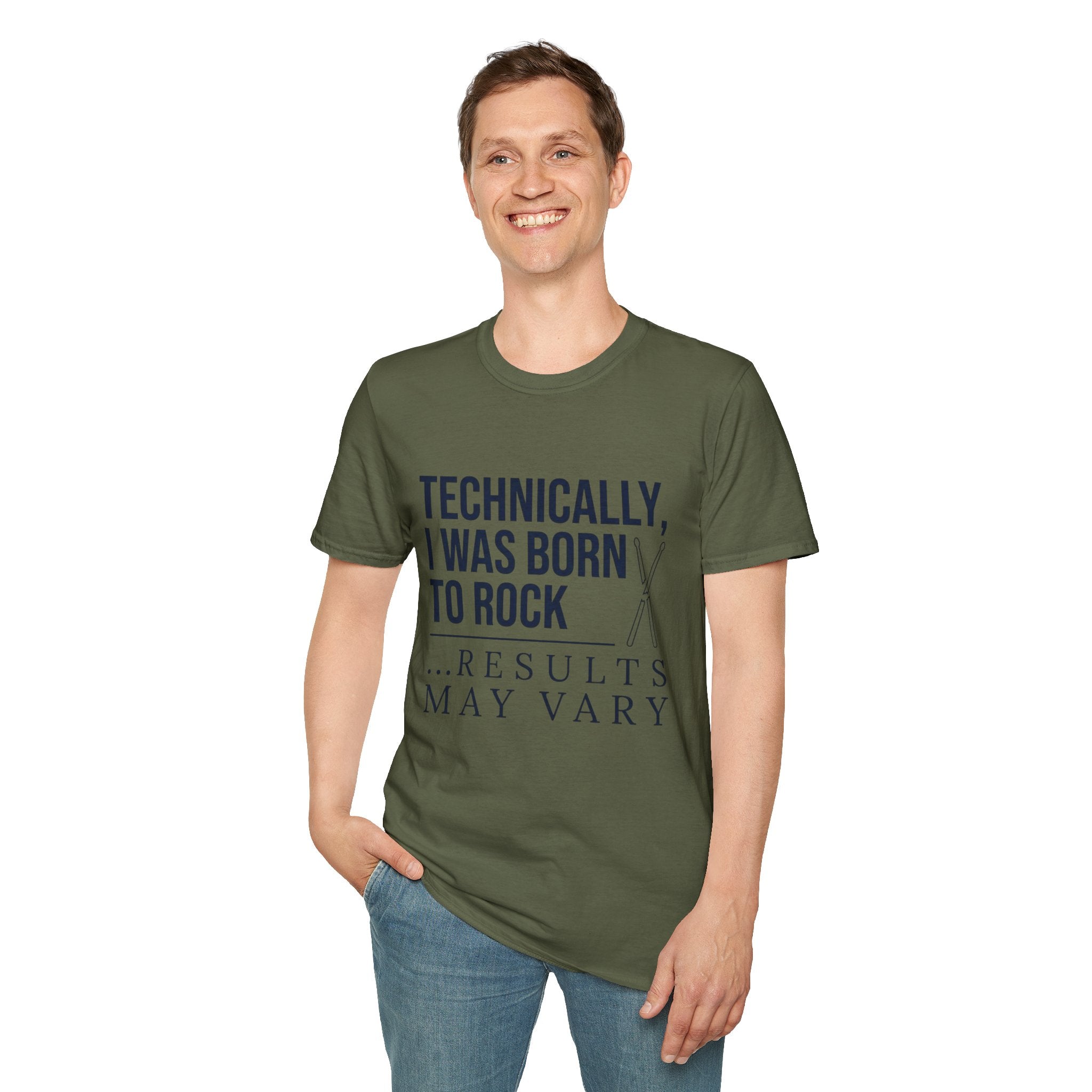 Technically I Was Born to Rock T-shirt