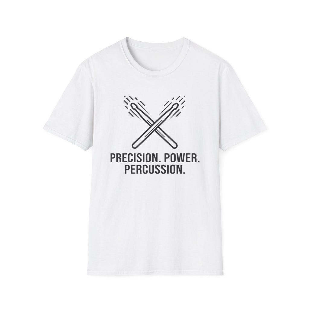 Precision Power Percussion Crossed Drumstick T-shirt