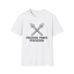 Precision Power Percussion Crossed Drumstick T-shirt