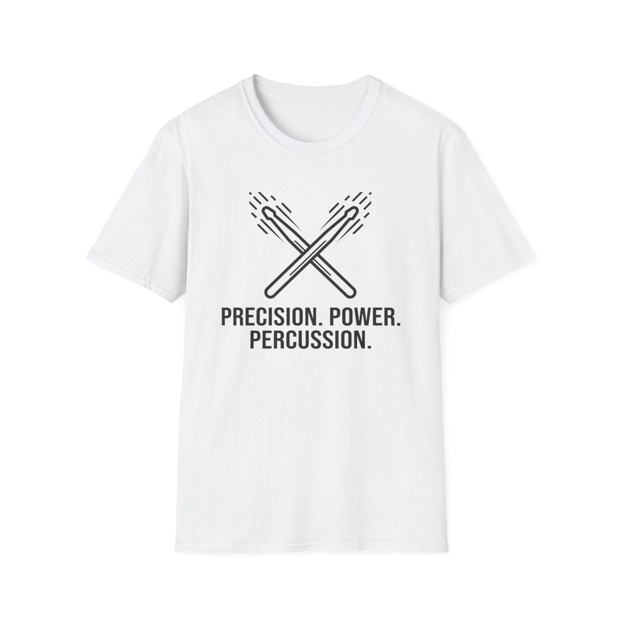Precision Power Percussion Crossed Drumstick T-shirt