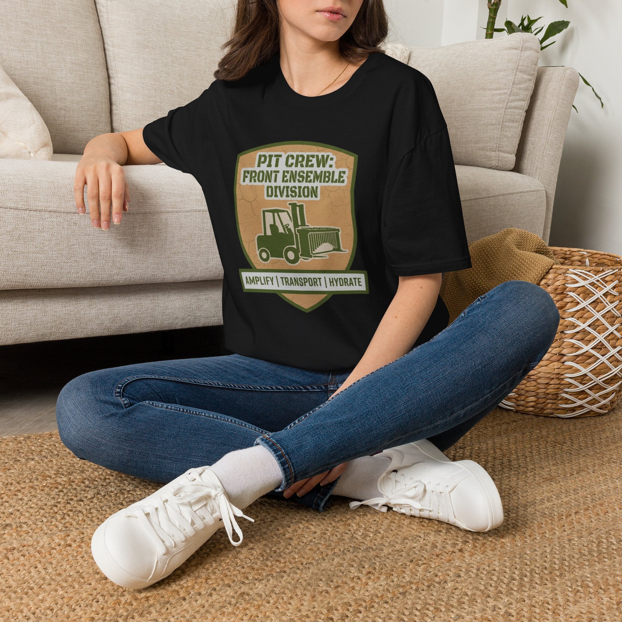 Pit Crew: Front Ensemble Division T-shirt