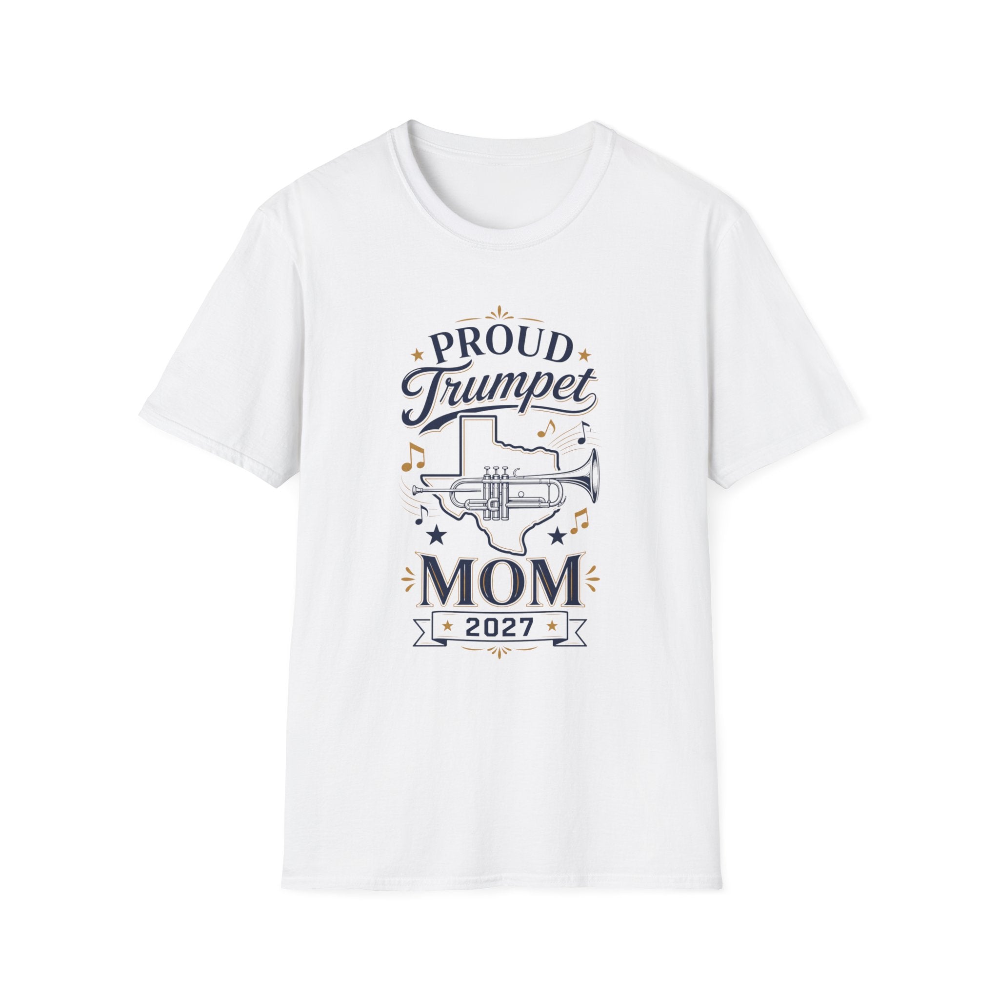 Proud Trumpet Mom 2027 TX T-shirt