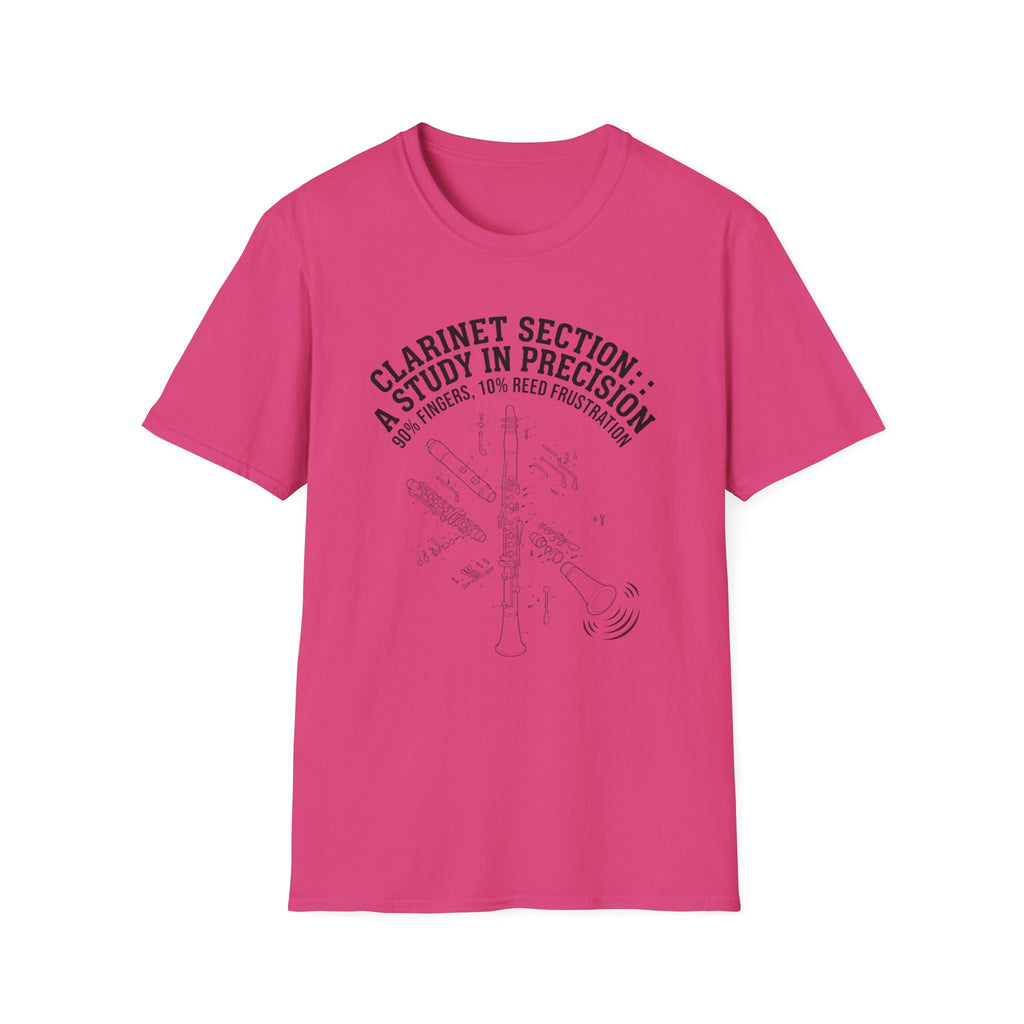 Clarinet Section a Study in Precision T-shirt