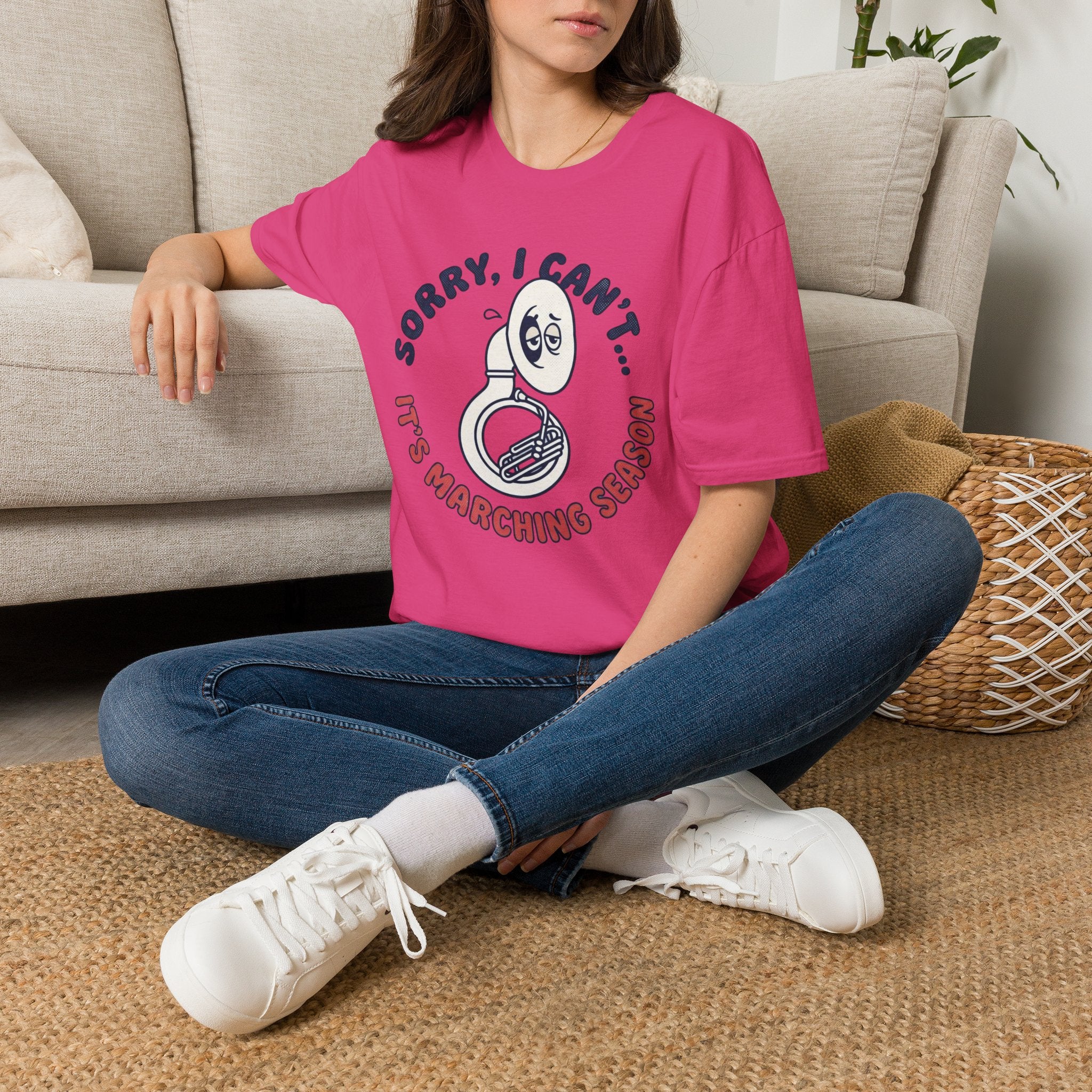 Sorry I Can't It's Marching Season T-shirt