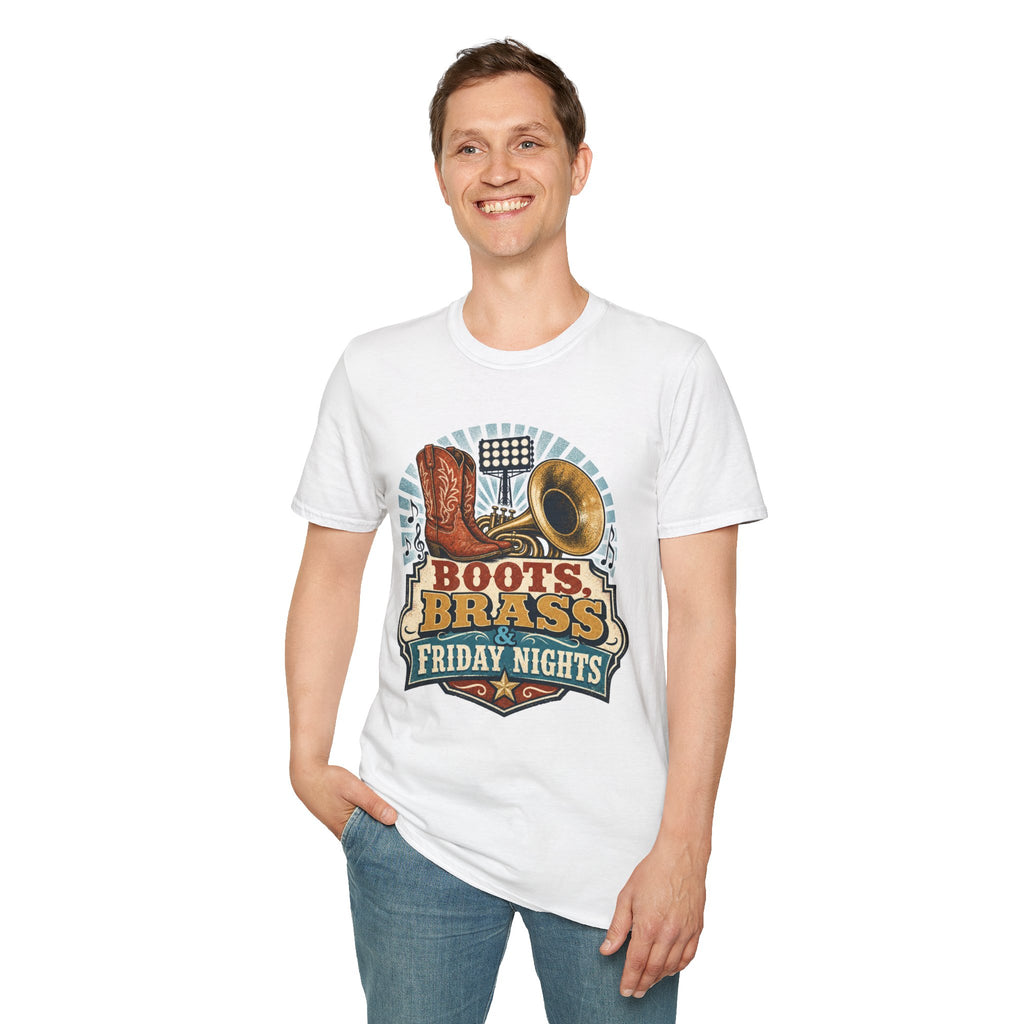 Boots Brass and Friday Nights T-shirt