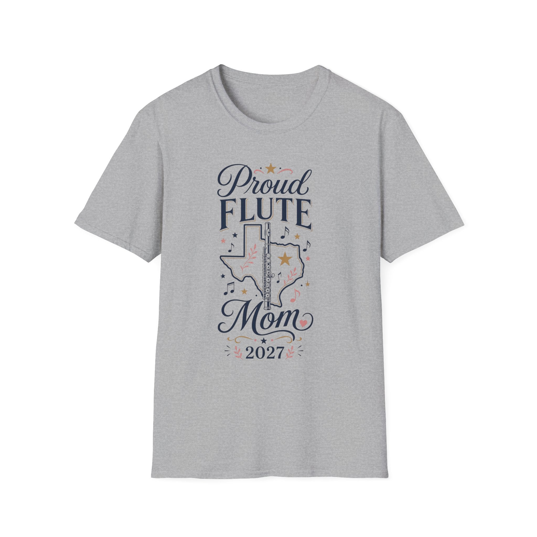Proud Flute Mom 2027 TX T-shirt
