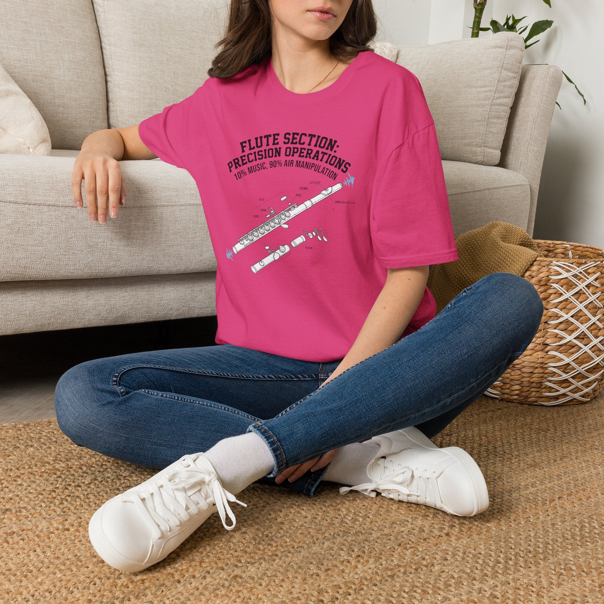 Flute Section Precision Operations T-shirt