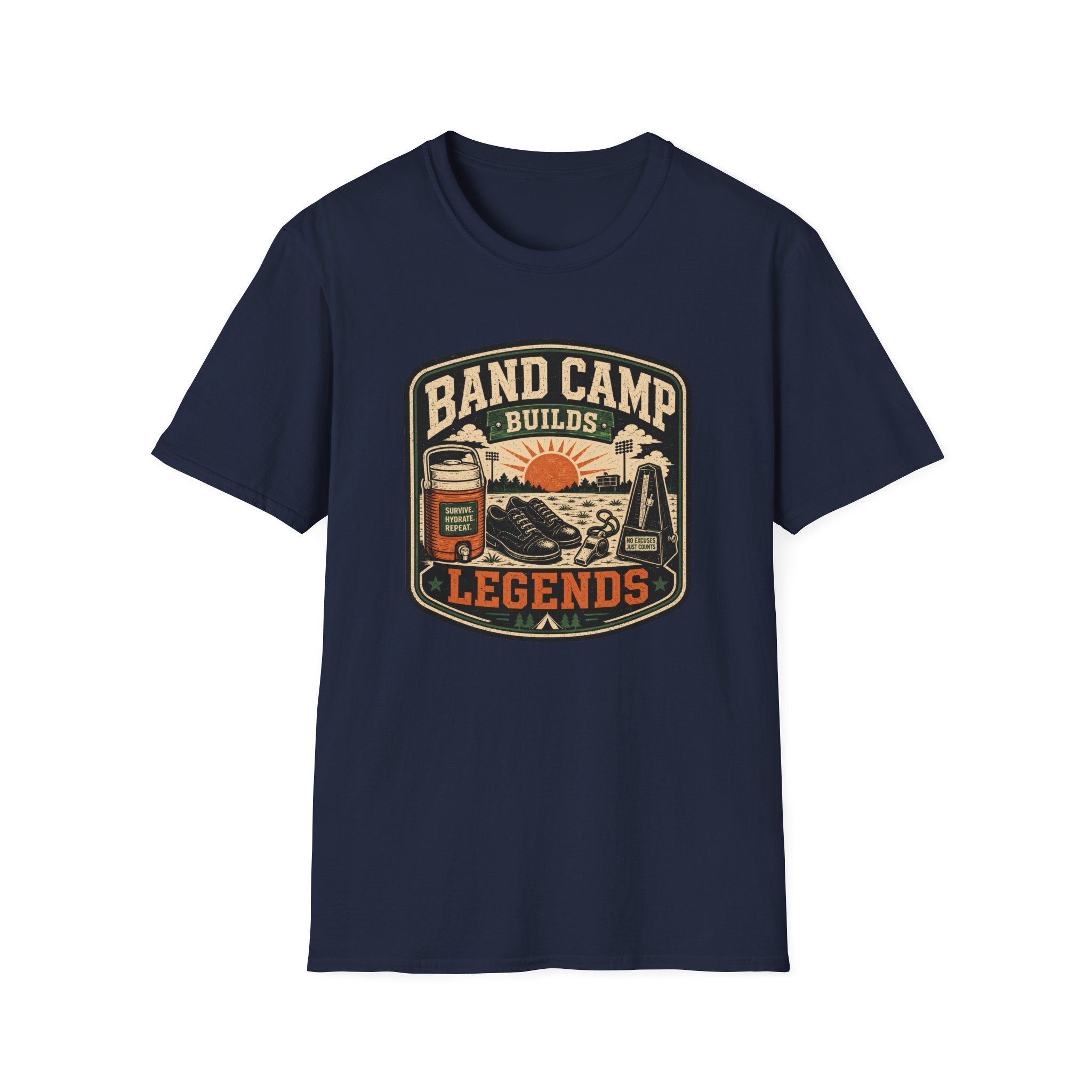 Band Camp Builds Legends T-shirt
