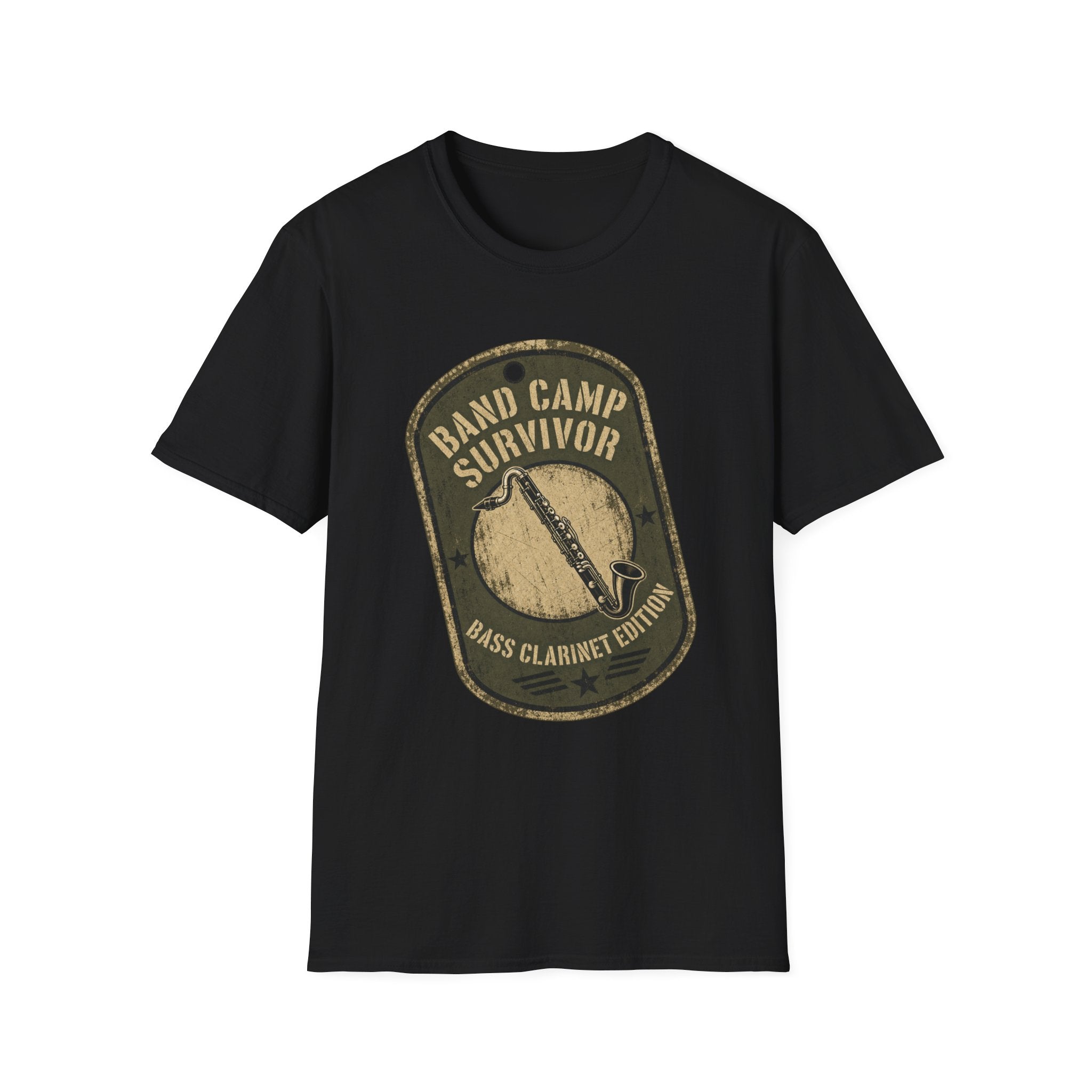 Band Camp Survivor Bass Clarinet Green Patch Edition