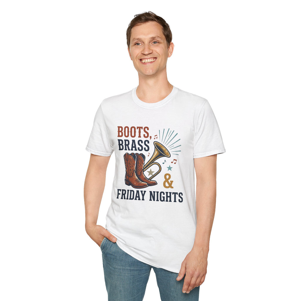 Boots Brass and Friday Nights T-shirt