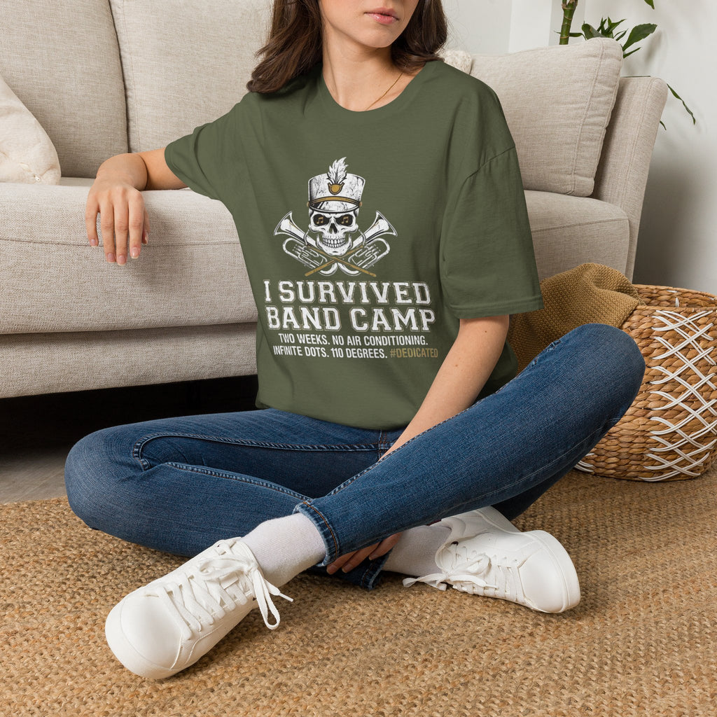 Skeleton I Survived Band Camp T-shirt
