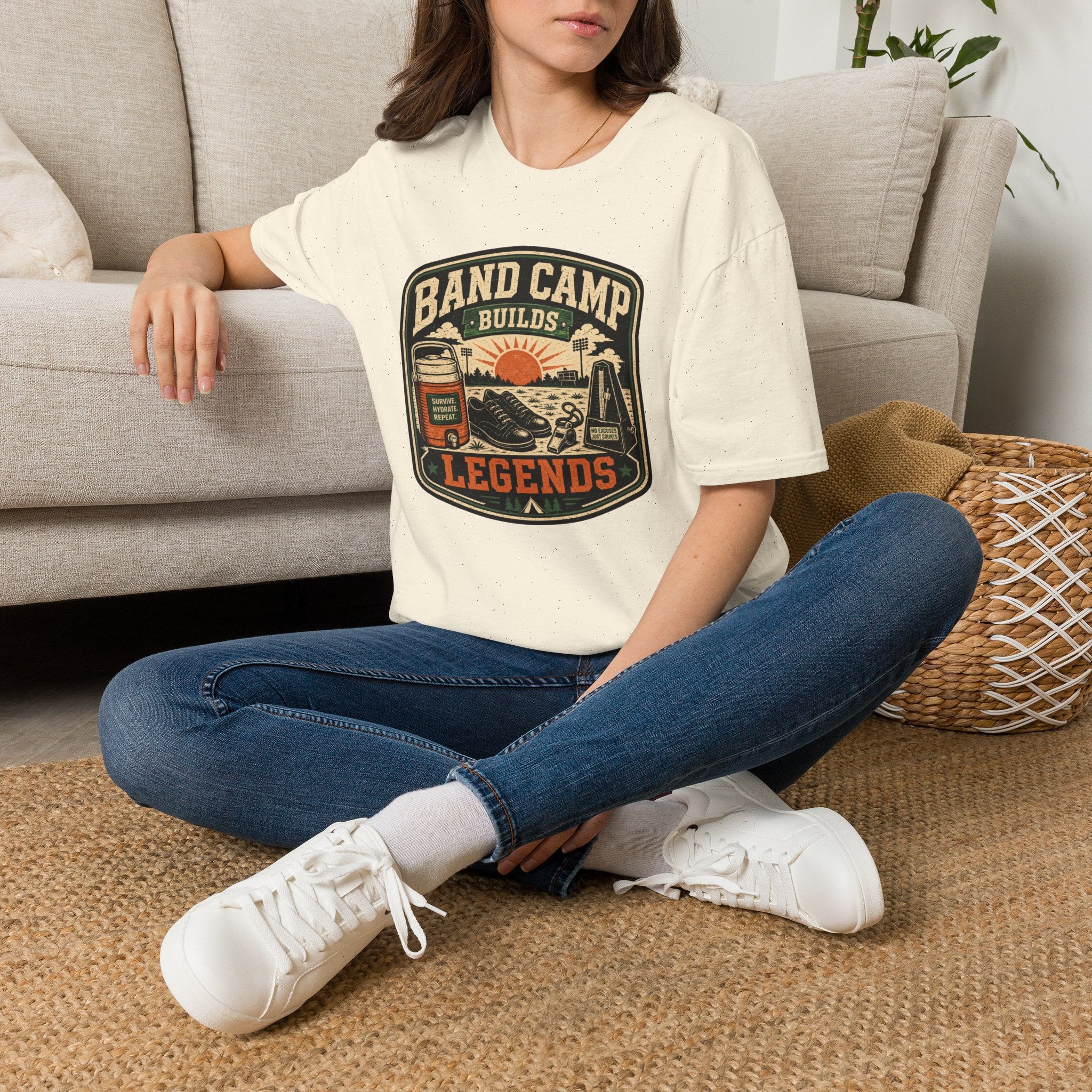 Band Camp Builds Legends T-shirt