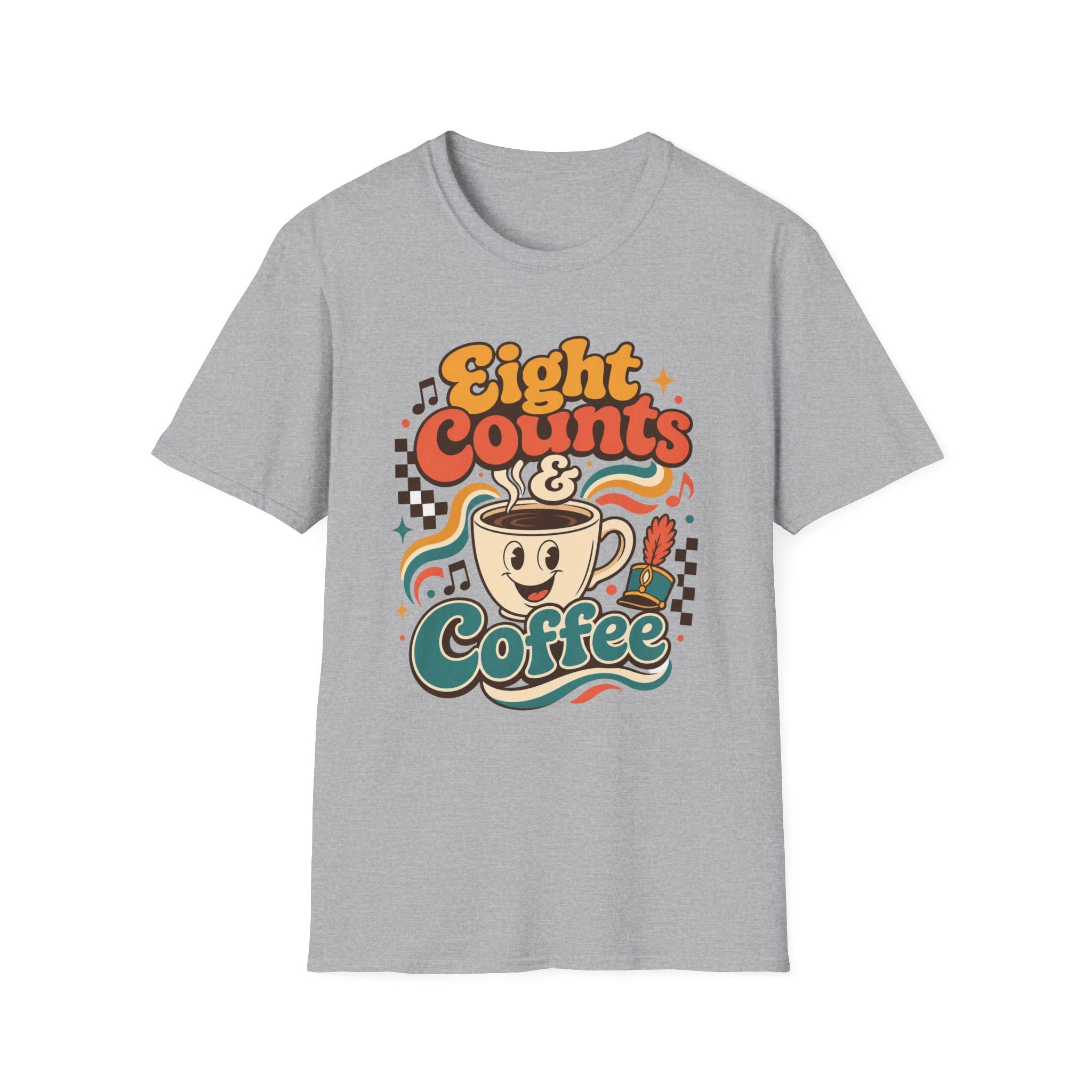 Eight Counts and Coffee T-shirt