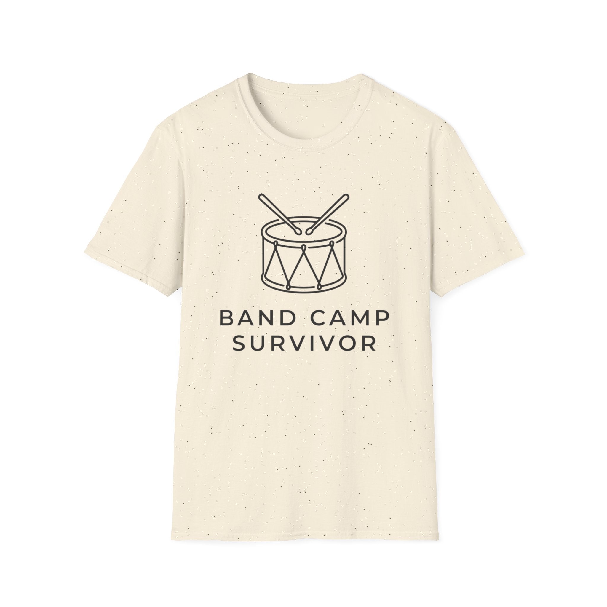 Band Camp Survivor Snare Drum T-shirt