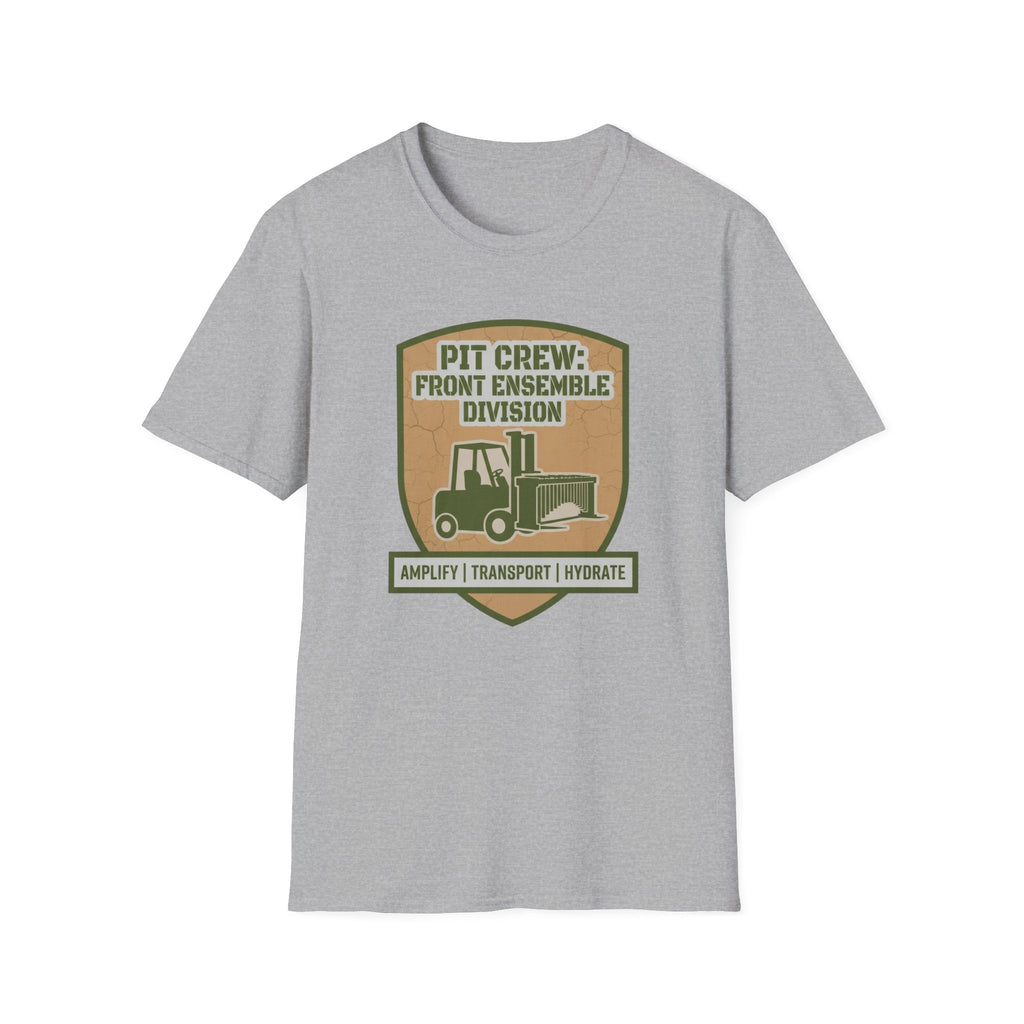 Pit Crew: Front Ensemble Division T-shirt