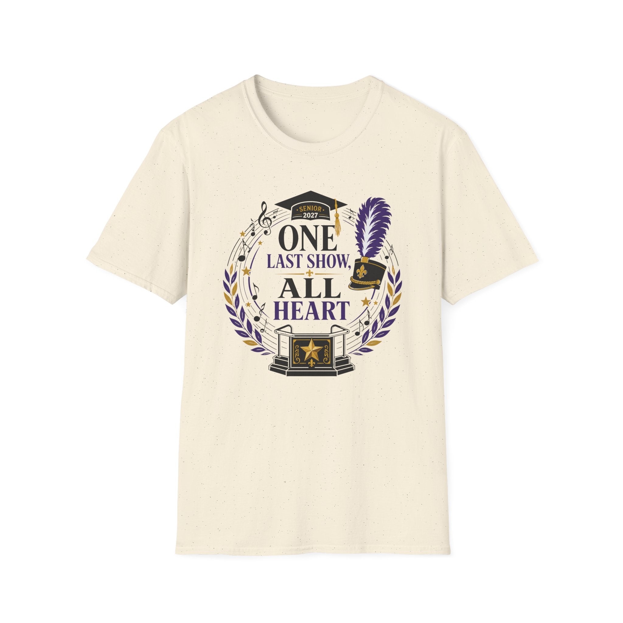 Senior 2027 One Last Show All Heart T-shirt