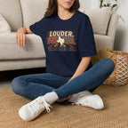 Louder. Prouder. Texas Band Mom T-shirt