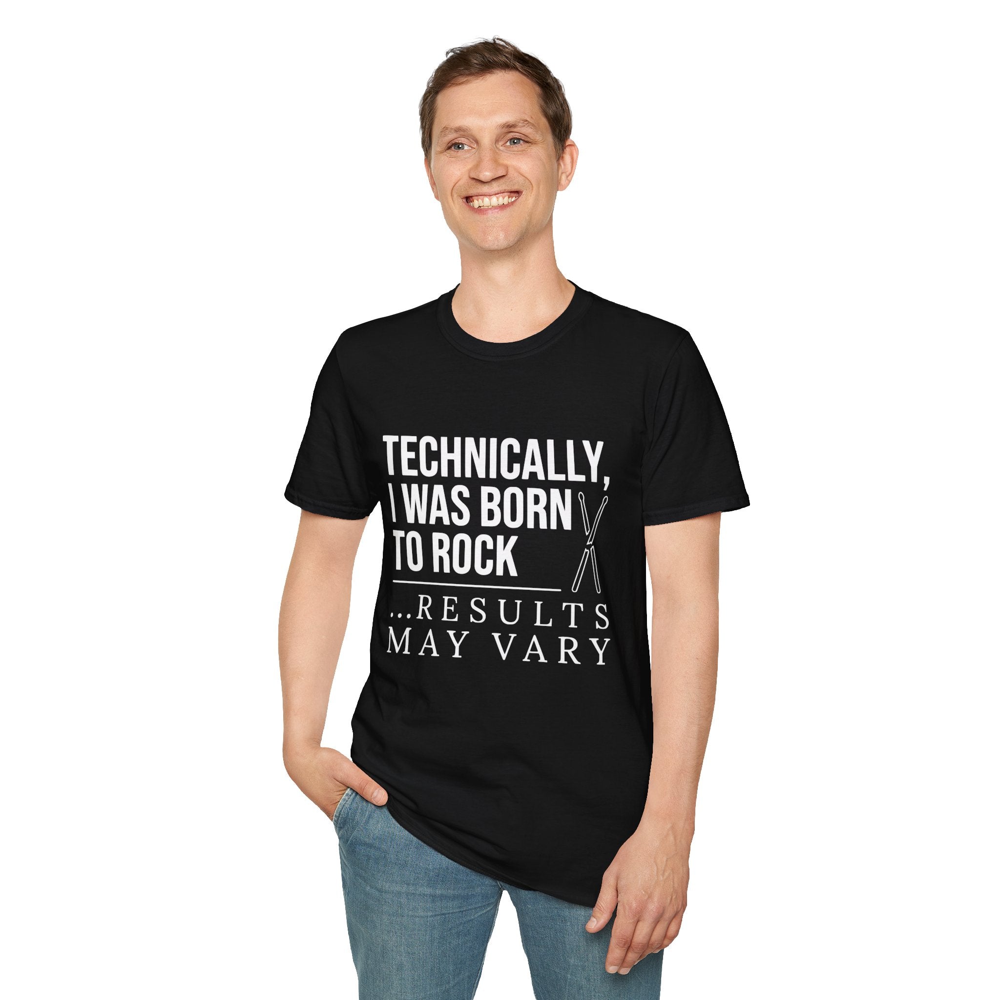 Technically I Was Born to Rock T-shirt
