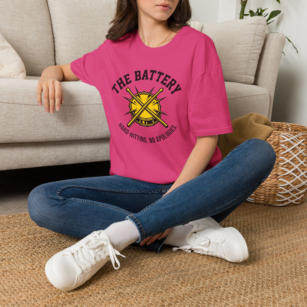 The Battery Hard Hitting No Apologies T-shirt