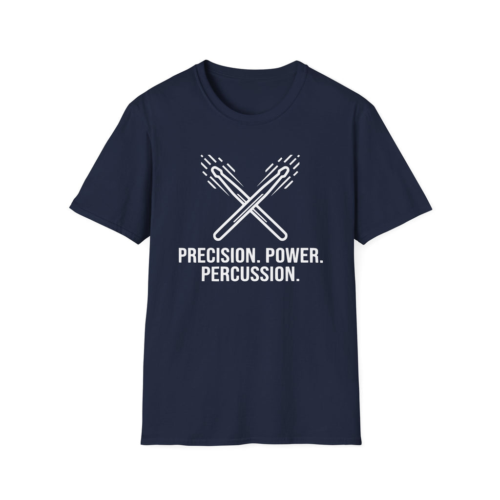 Precision Power Percussion Crossed Drumstick T-shirt