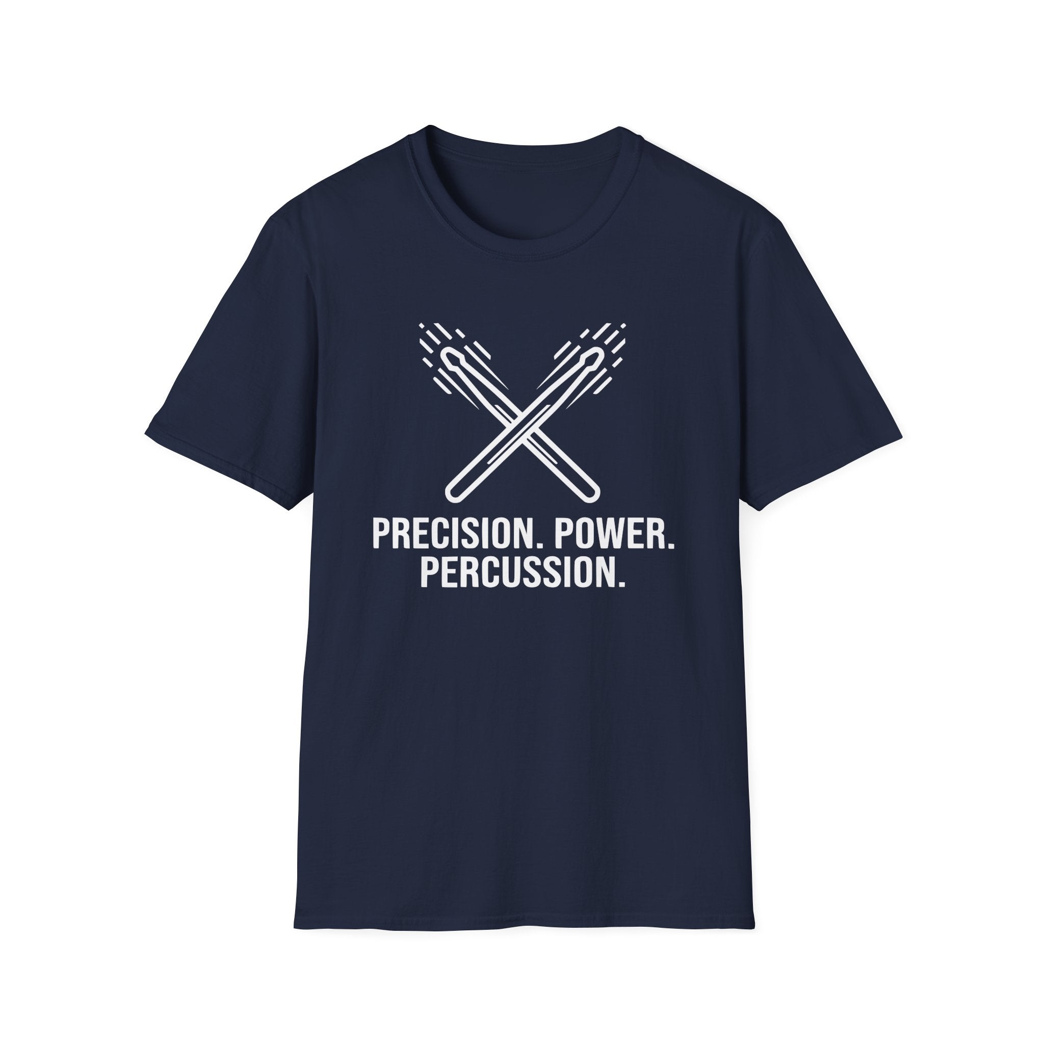 Precision Power Percussion Crossed Drumstick T-shirt