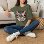 We Paint the Town Color Guard Retro Colors T-shirt