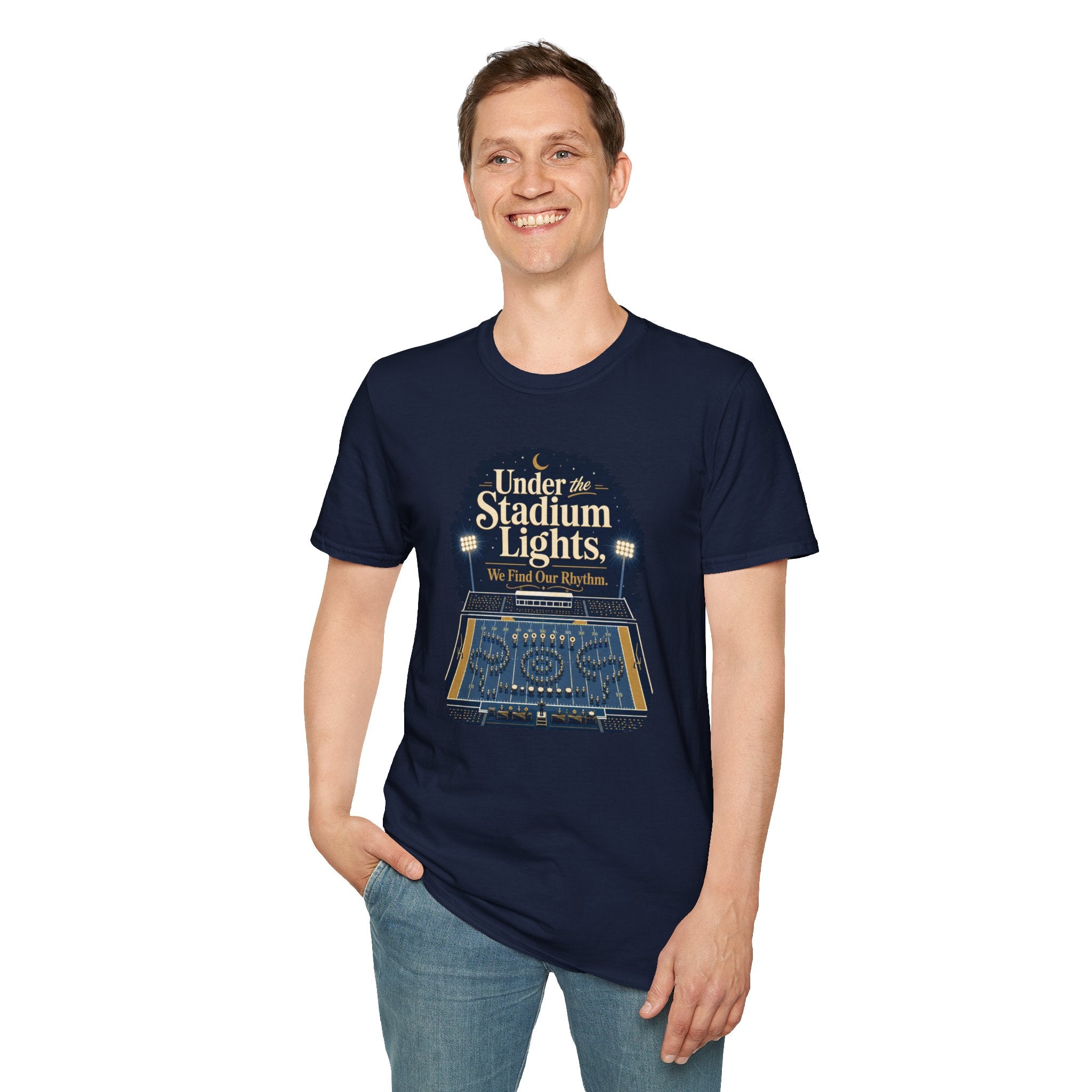 Under the Stadium Lights We Find Our Rhythm T-shirt