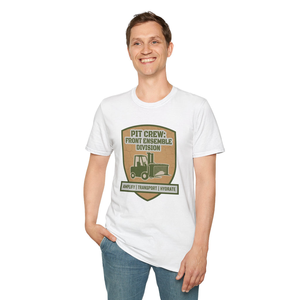 Pit Crew: Front Ensemble Division T-shirt
