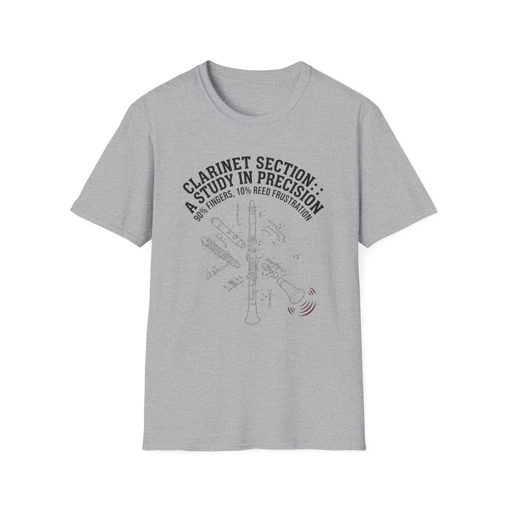 Clarinet Section a Study in Precision T-shirt