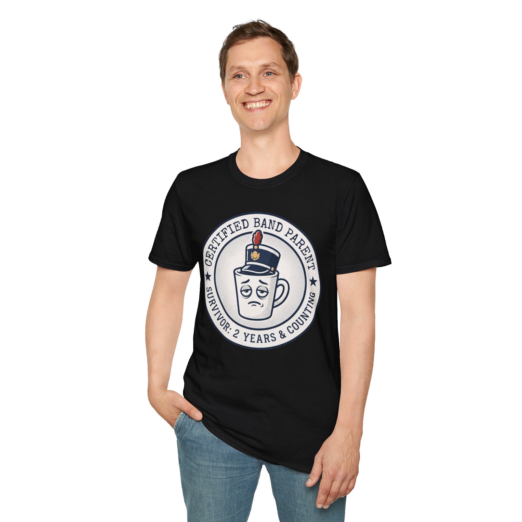 Certified Band Parent Survivor: 2 Years and Counting T-shirt
