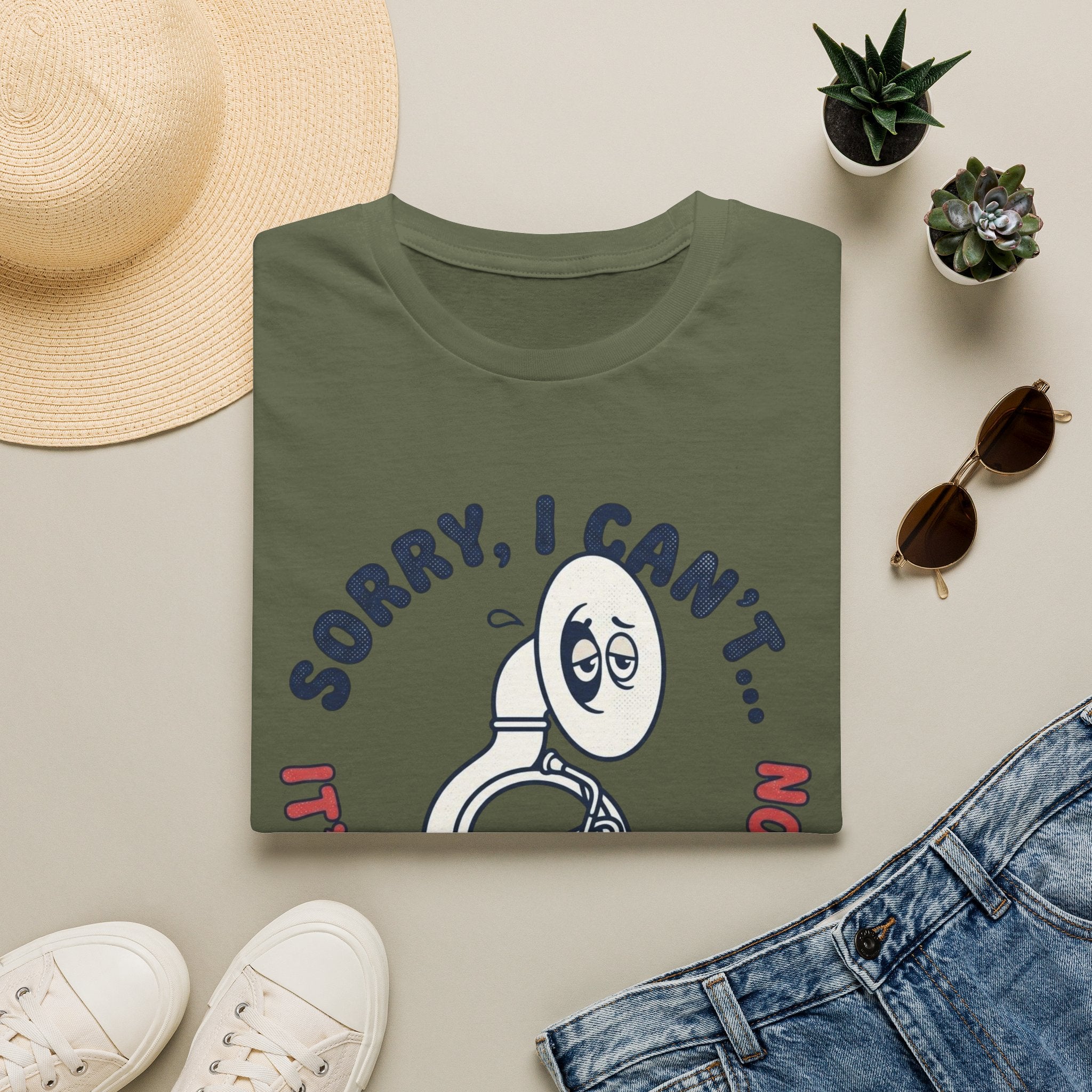 Sorry I Can't It's Marching Season T-shirt