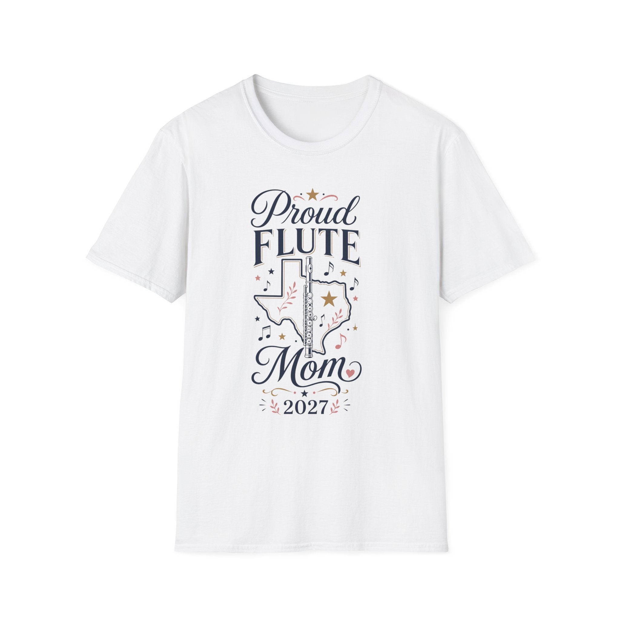 Proud Flute Mom 2027 TX T-shirt