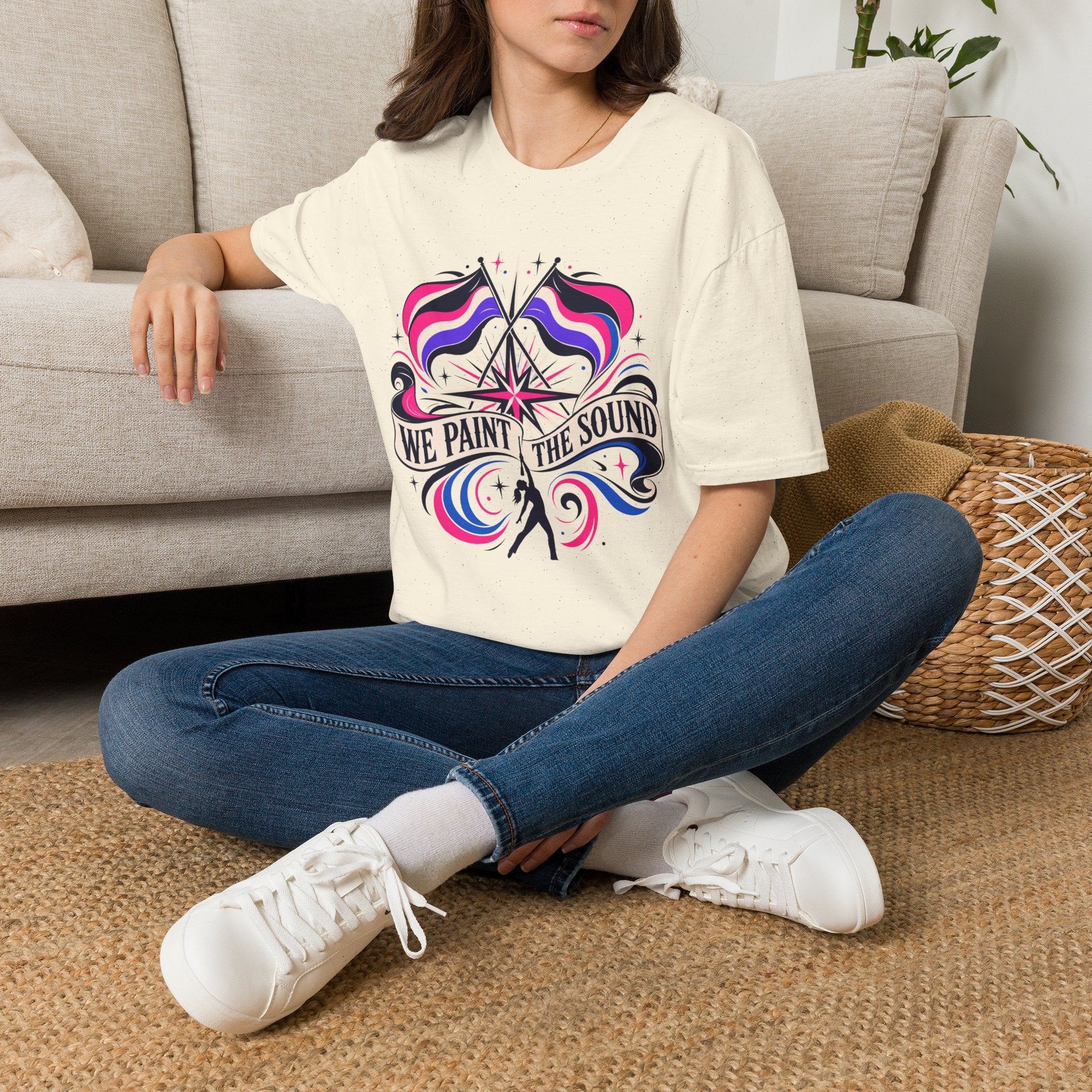 We Paint the Sound Bright Colored T-shirt