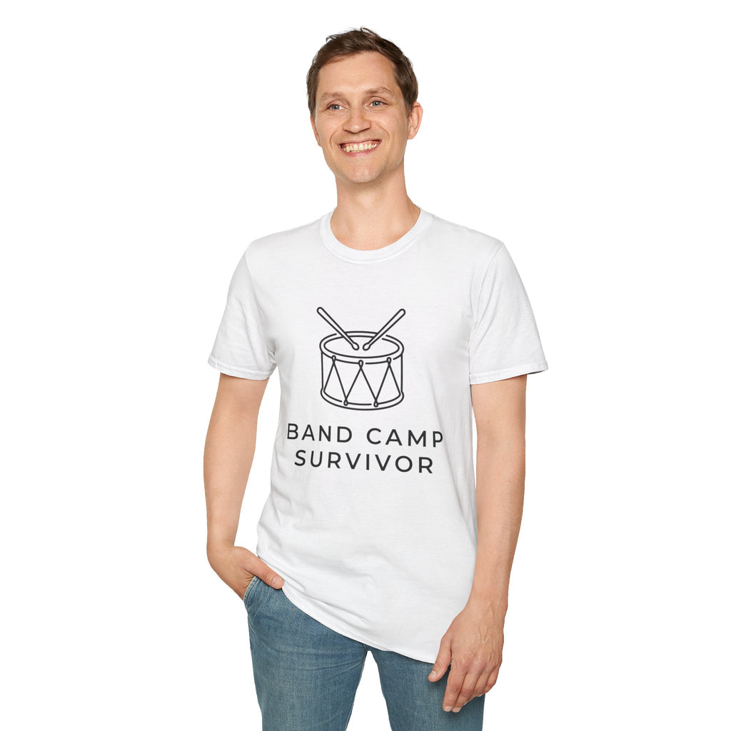Band Camp Survivor Snare Drum T-shirt