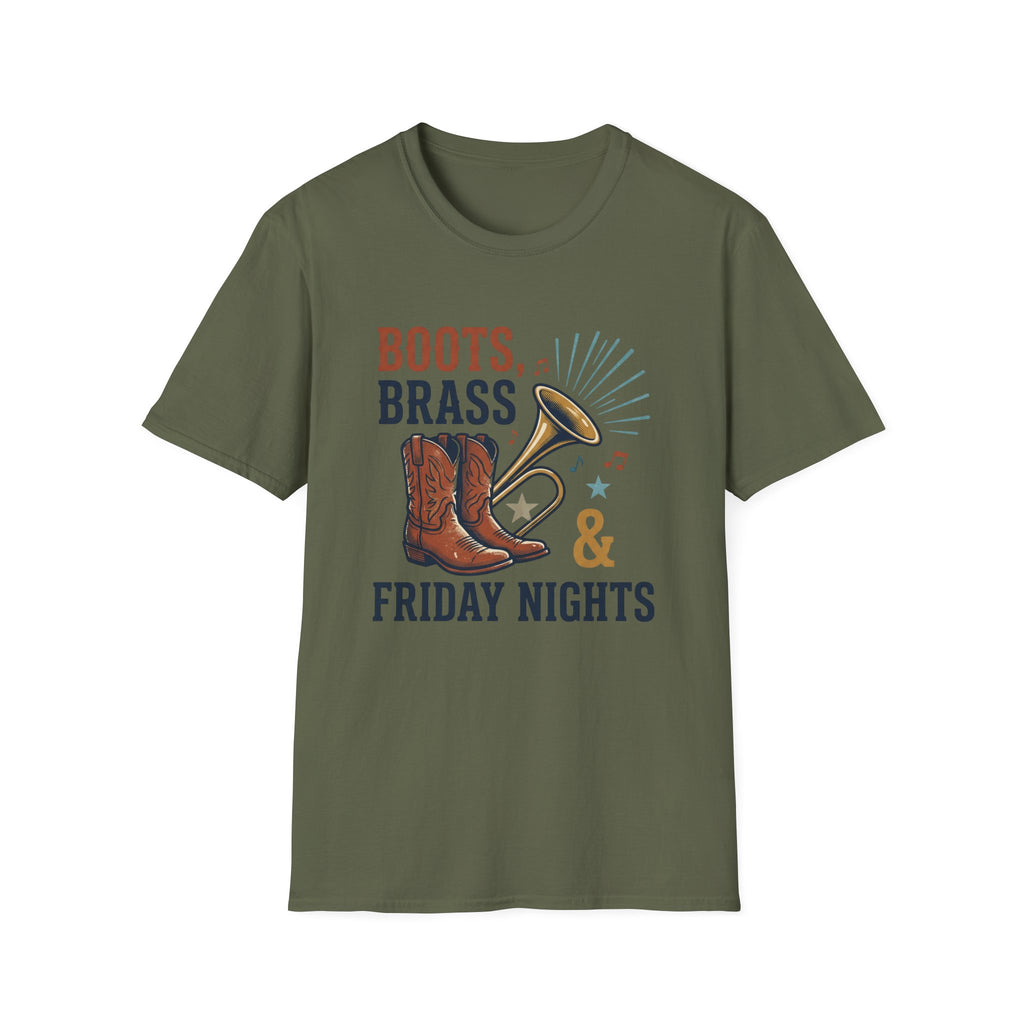 Boots Brass and Friday Nights T-shirt