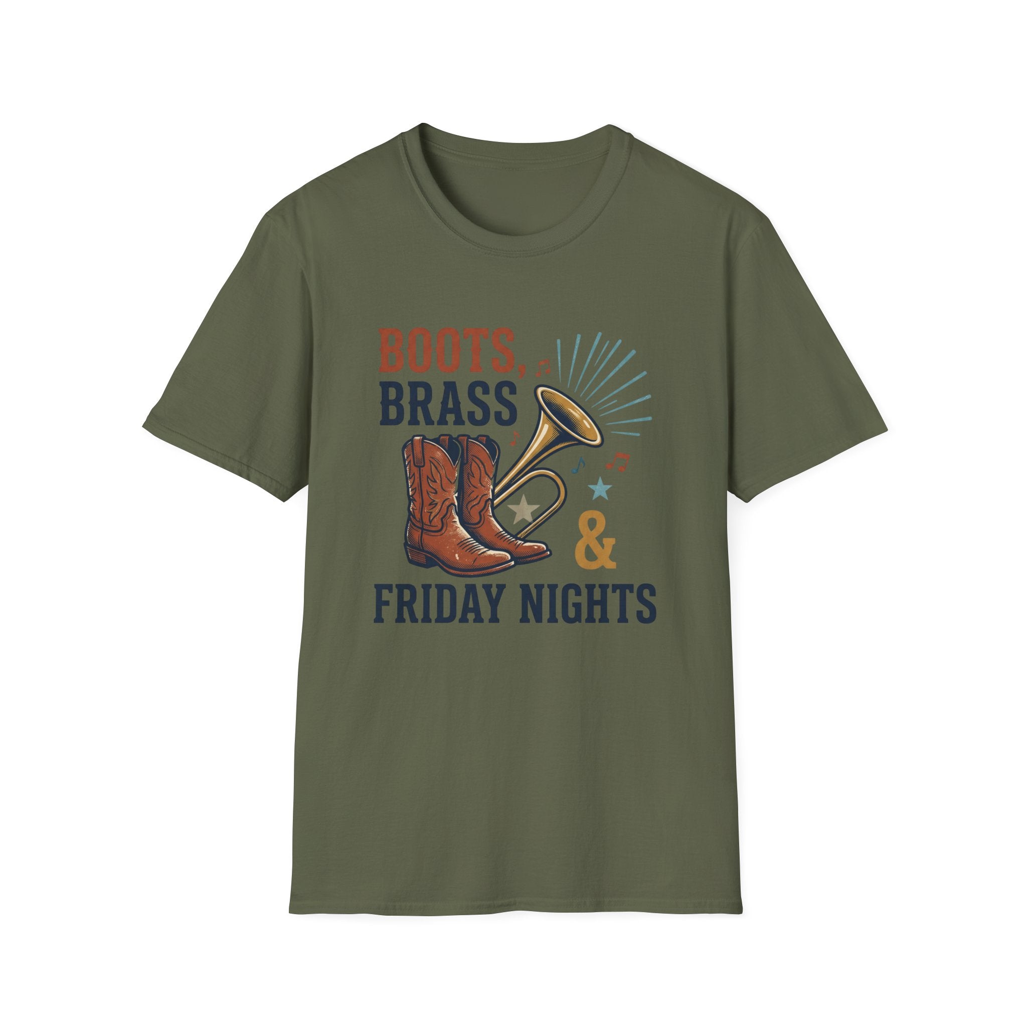 Boots Brass and Friday Nights T-shirt