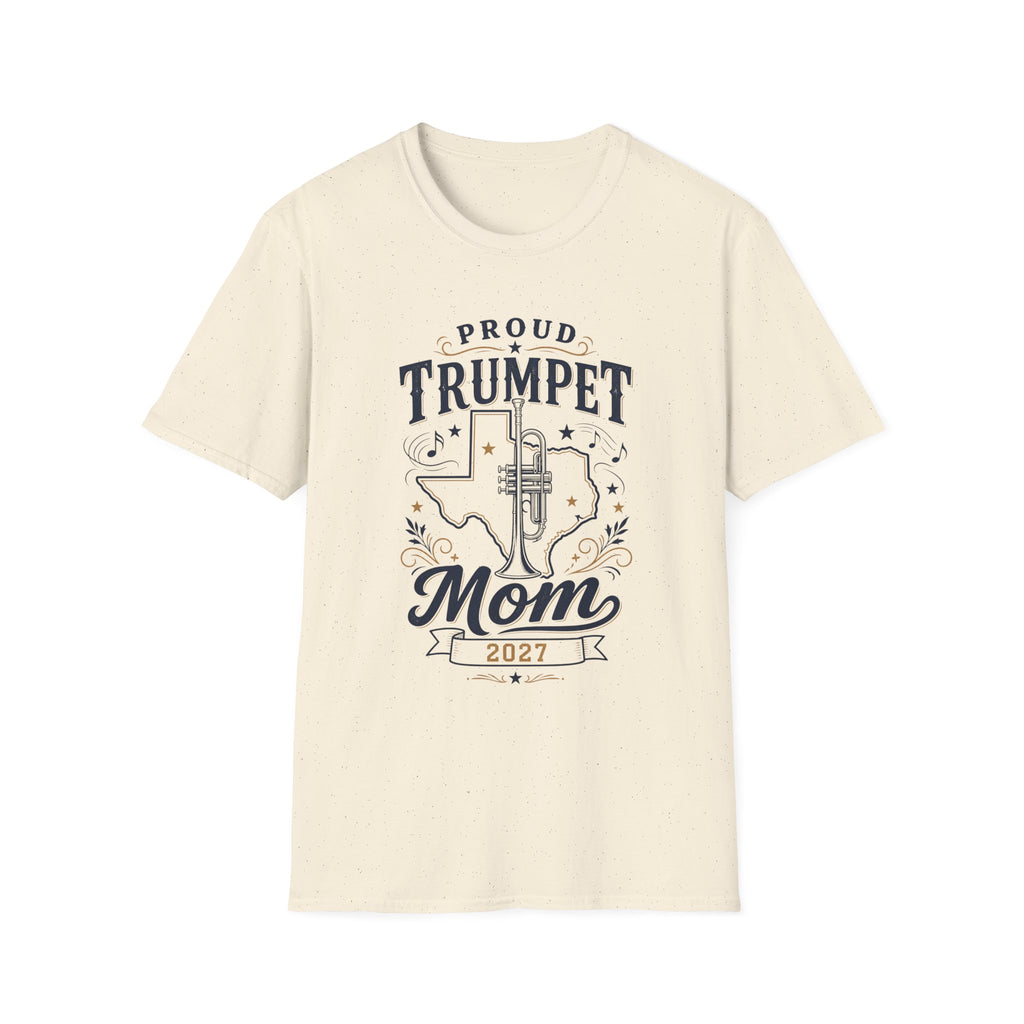 Proud Trumpet TX Mom 2027 T-shirt