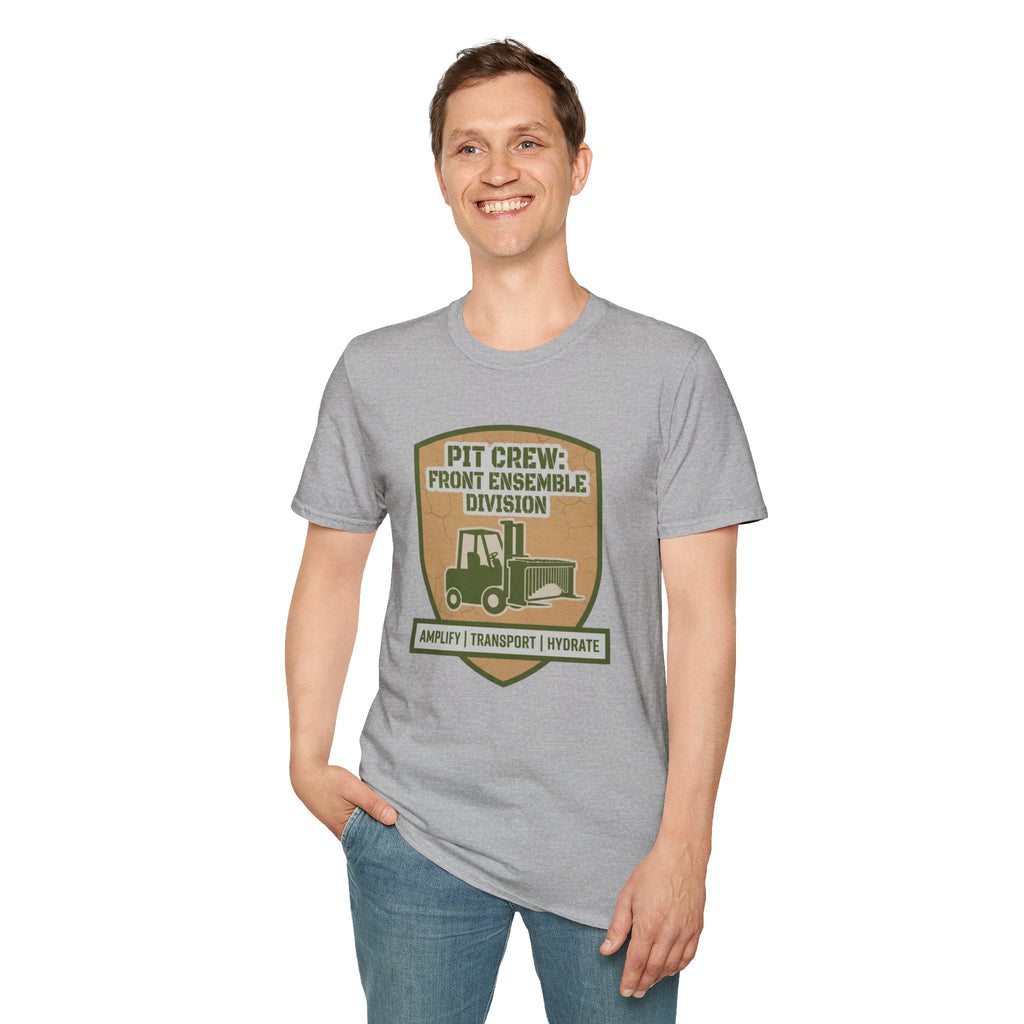 Pit Crew: Front Ensemble Division T-shirt